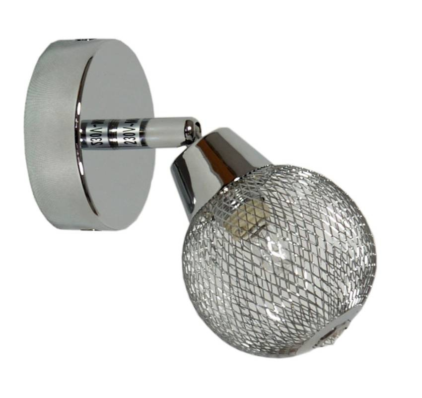 Nástenná lampa Novel G9 chróm