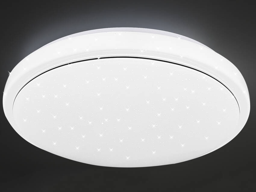 LED stropní svítidlo 24W IP20 38cm Jasper akryl