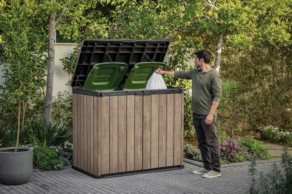Záhradná skriňa DECO HORIZONTAL 1150 l Keter