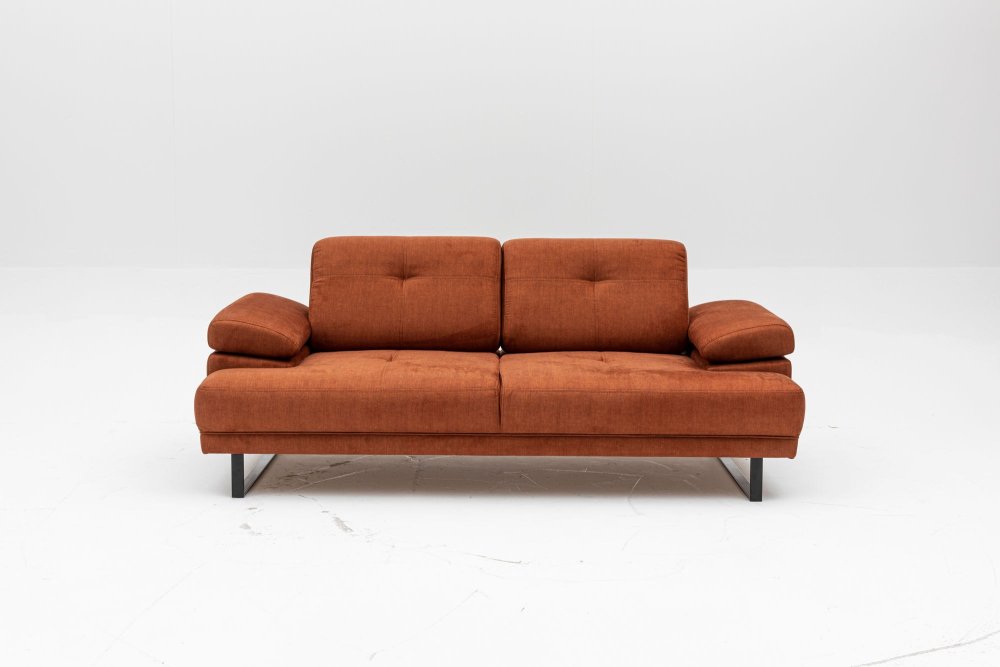 Dvoumístná rozkládací pohovka Mustang - Orange (obrázek 10)
