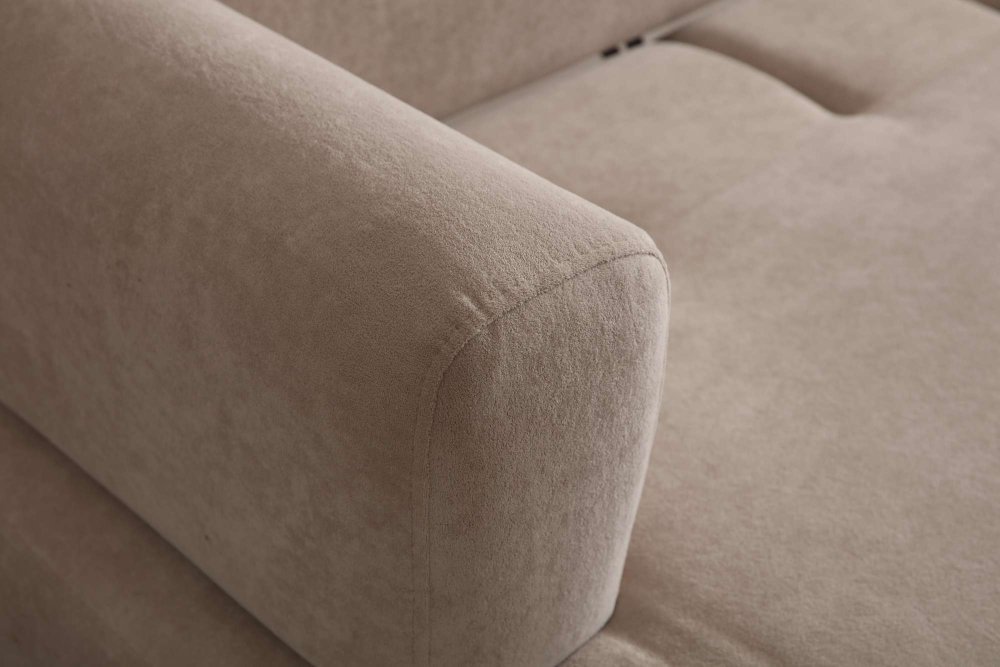 Trojmístná pohovka Hera - Cream, Black (obrázek 7)