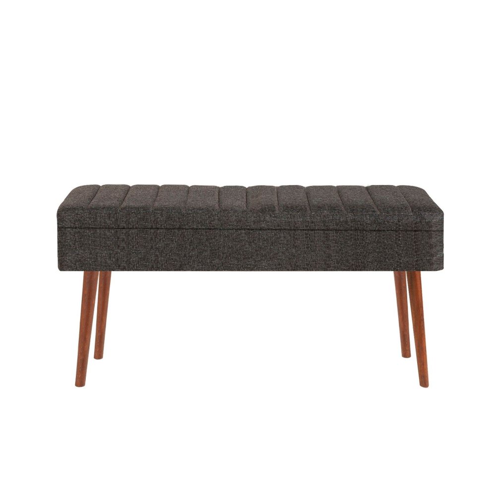 Jídelní set s rozkládacím stolem a židlemi (5 kusů) Vina 1053 - 4 - Anthracite, Walnut (obrázek 14)