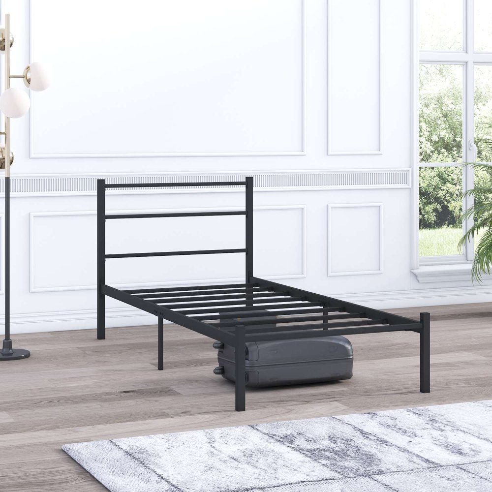 Rám jednolůžkové postele Basic - Black 90x200 (obrázek 5)