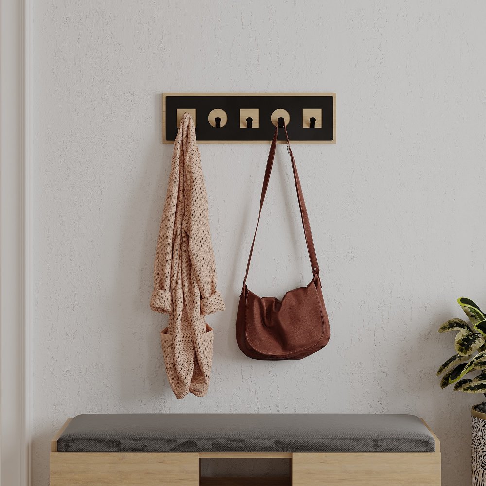 Coat Hanger Icon Hanger - Sapphire, Oak (obrázek 4)