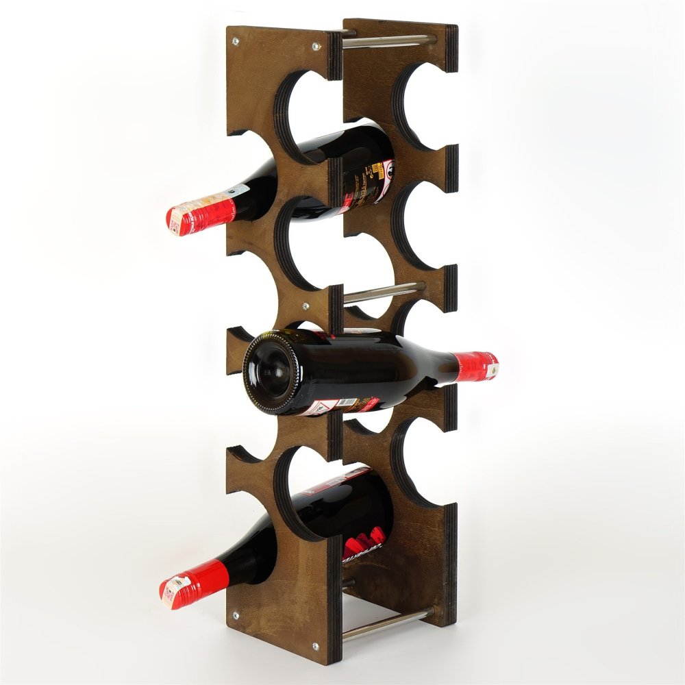 Decorative Wooden Wine Rack Meh216