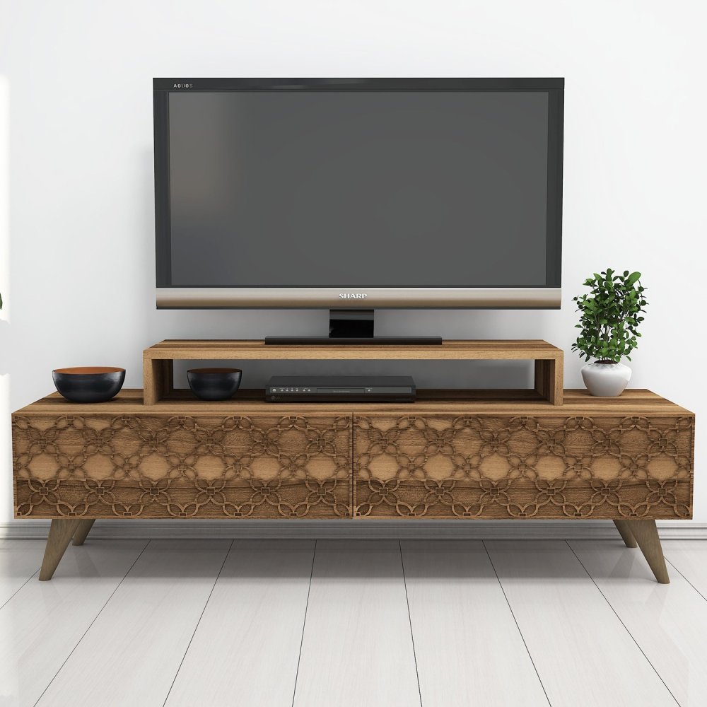 TV stolek City - Walnut (obrázek 4)