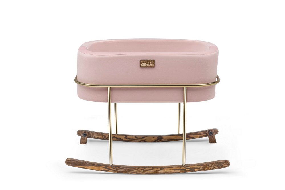 Cradle Hier Metal - Pink, Gold