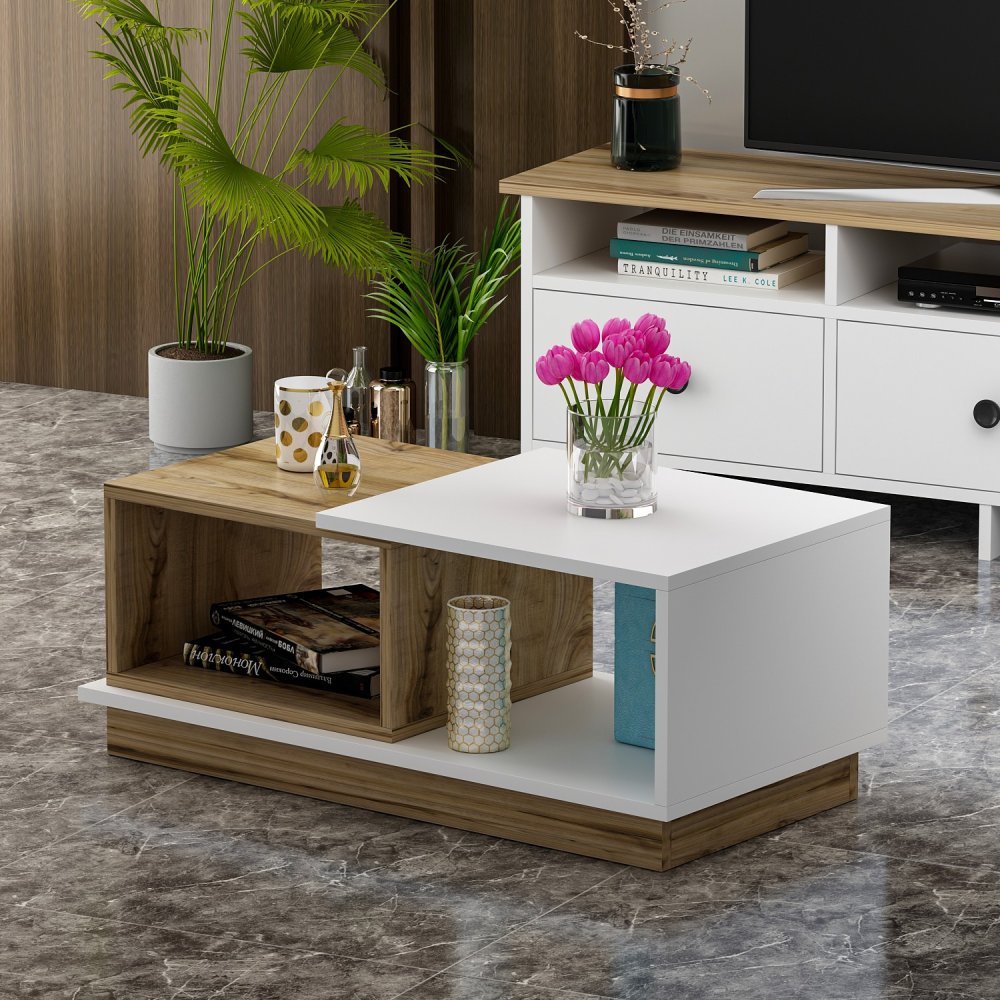 Konferenčný stolík Viyana - White