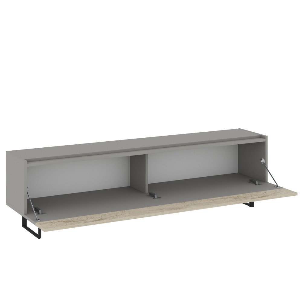TV stolek Sign - Grey, Travertine (obrázek 4)