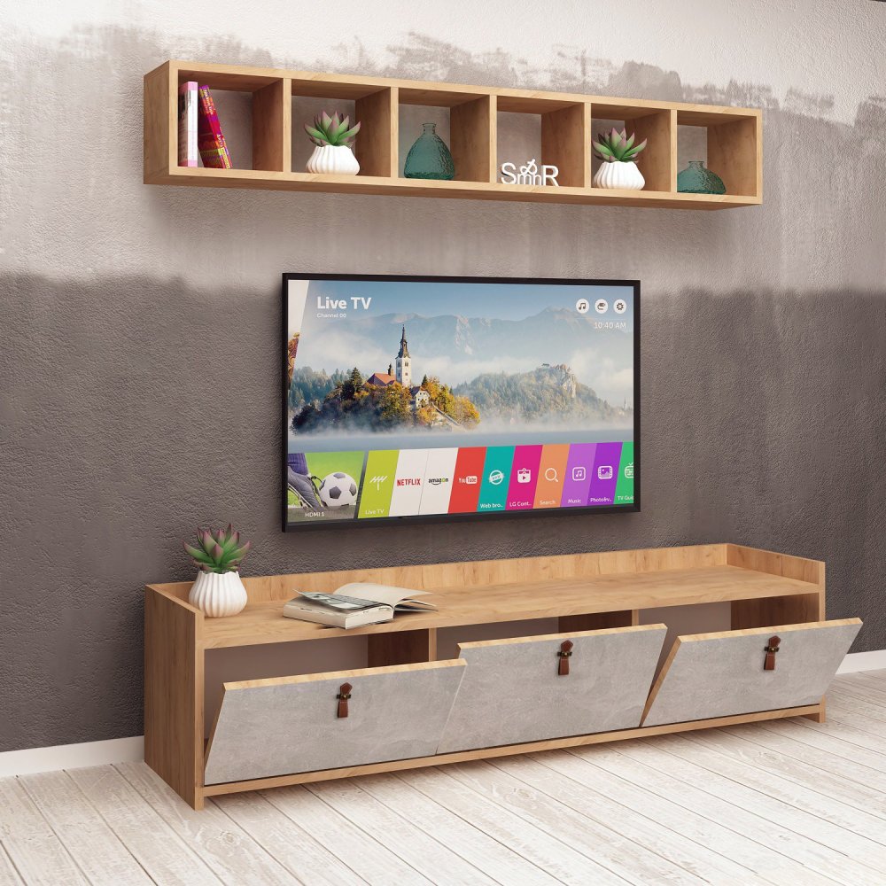 TV stěna / Sestava pod TV Sleppa (obrázek 4)