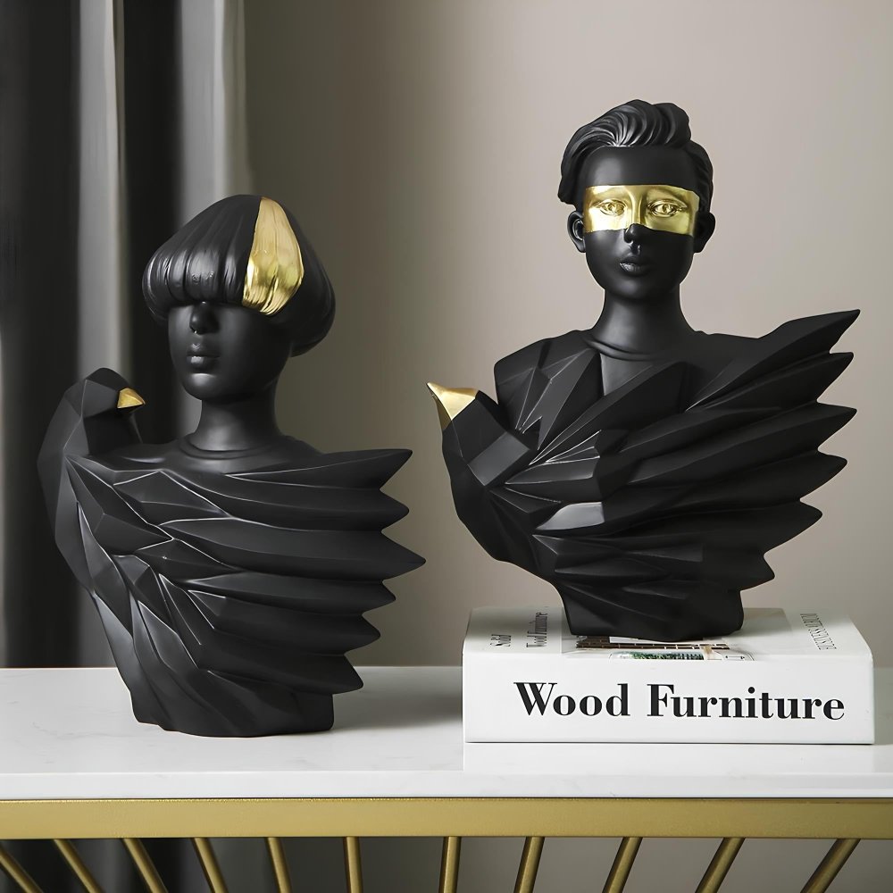 Súprava dekoratívnych predmetov (2 kusy) CY0325