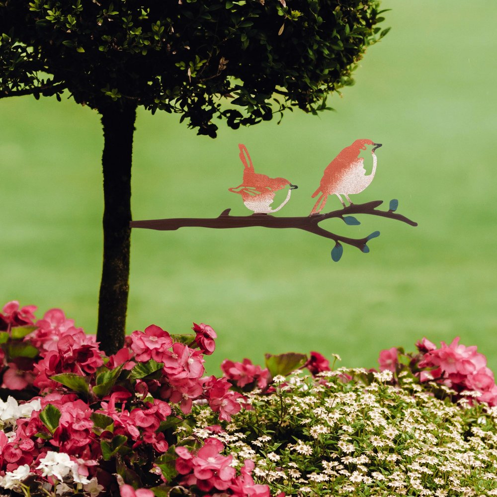 Záhradná dekorácia Bird on the branch 23