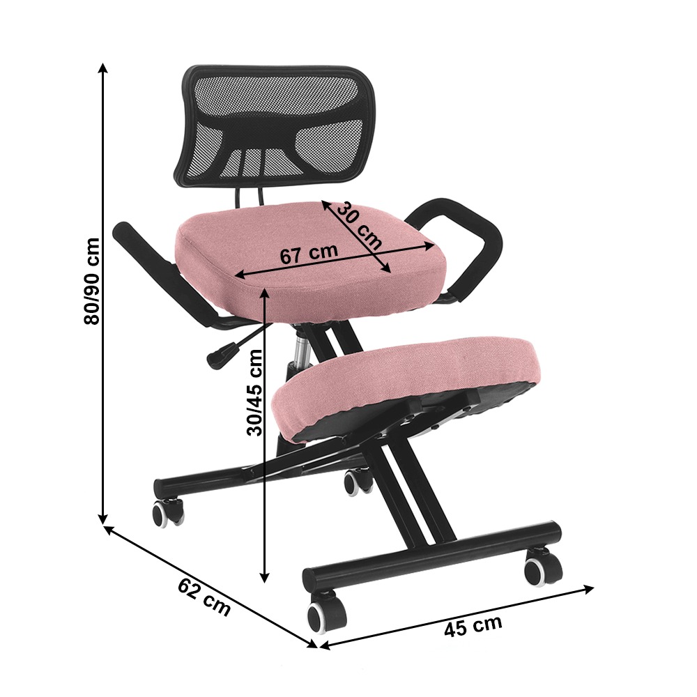 Ergonomická klekačka RUFUS Tempo Kondela Šedohnědá taupe Obrázek