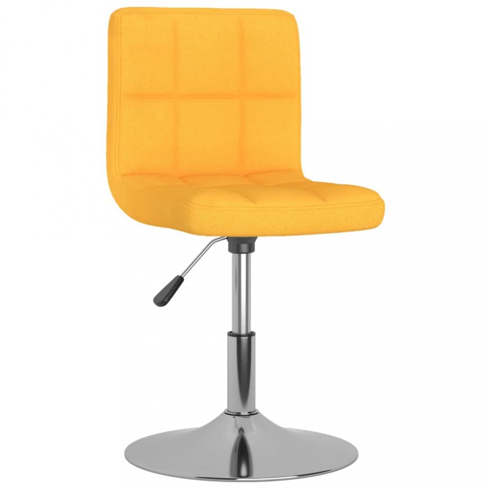 E-shop Barová stolička látka / kov Dekorhome Žltá