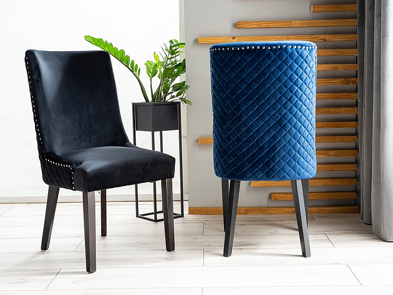 Jídelní křeslo LEON VELVET Signal Zelená Obrázek