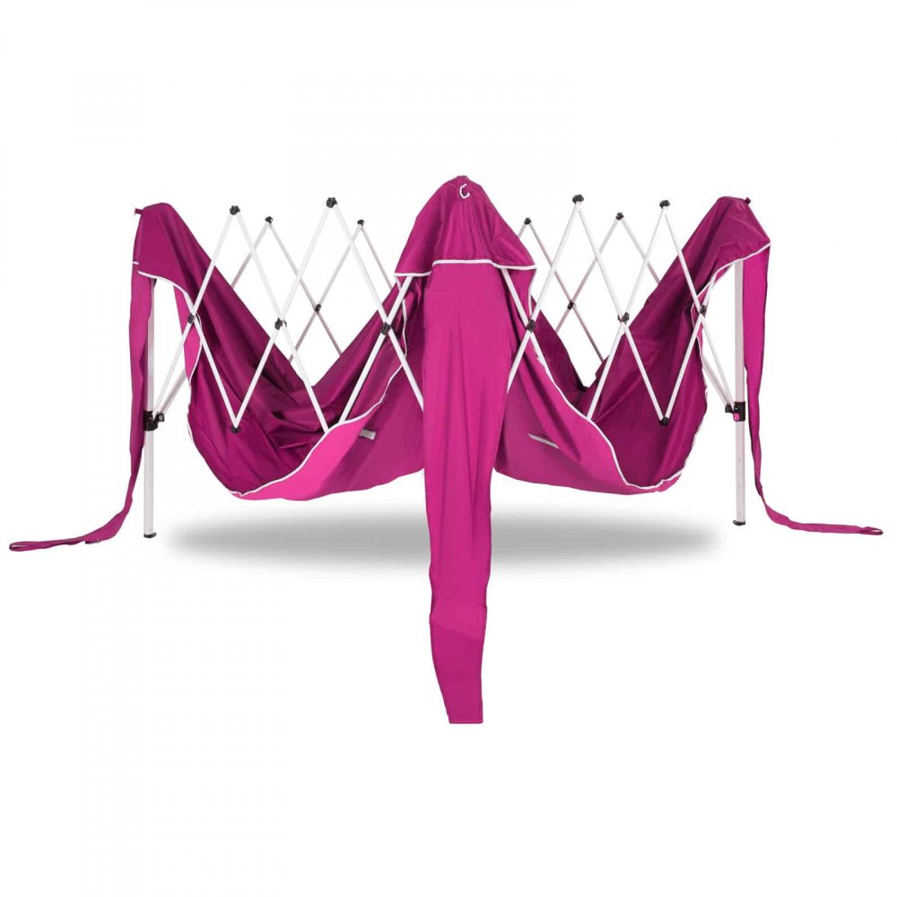 Zahradní altán 3x3m růžový SH05RU Dekorhome Obrázek