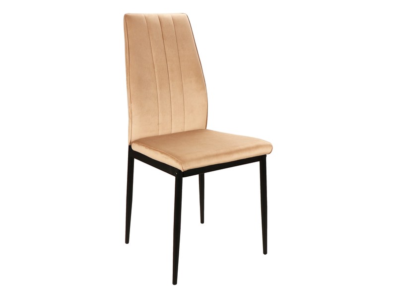 E-shop Jídelní židle ATOM VELVET Béžová,Jídelní židle ATOM VELVET Béžová