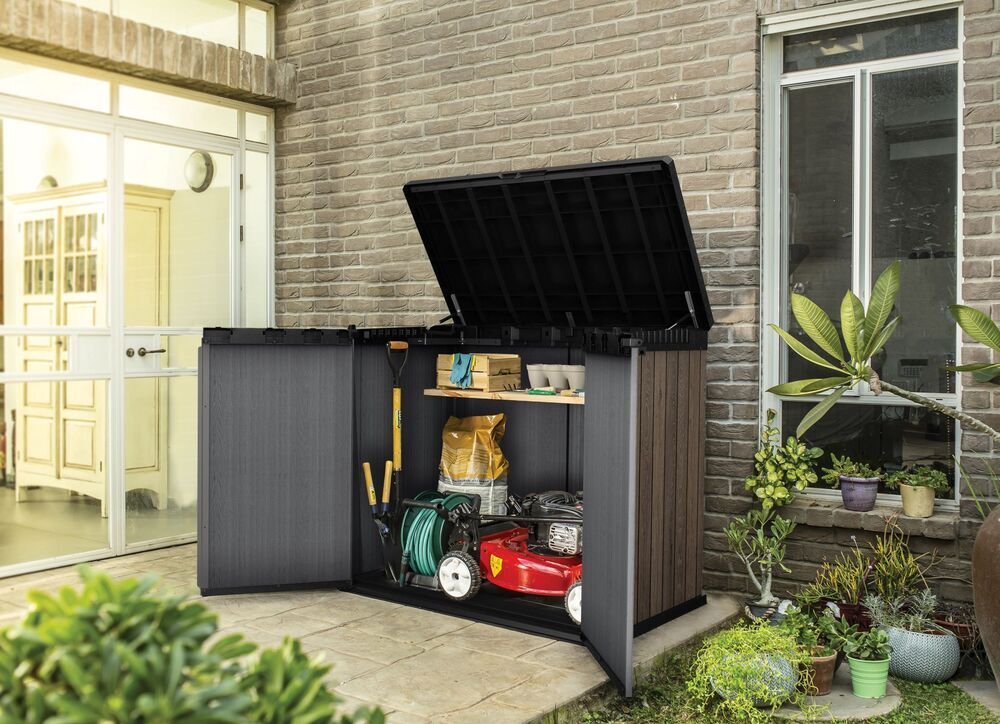Záhradná skriňa DECO HORIZONTAL 1150 l Keter