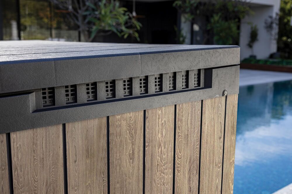 Záhradná skriňa DECO HORIZONTAL 1150 l Keter
