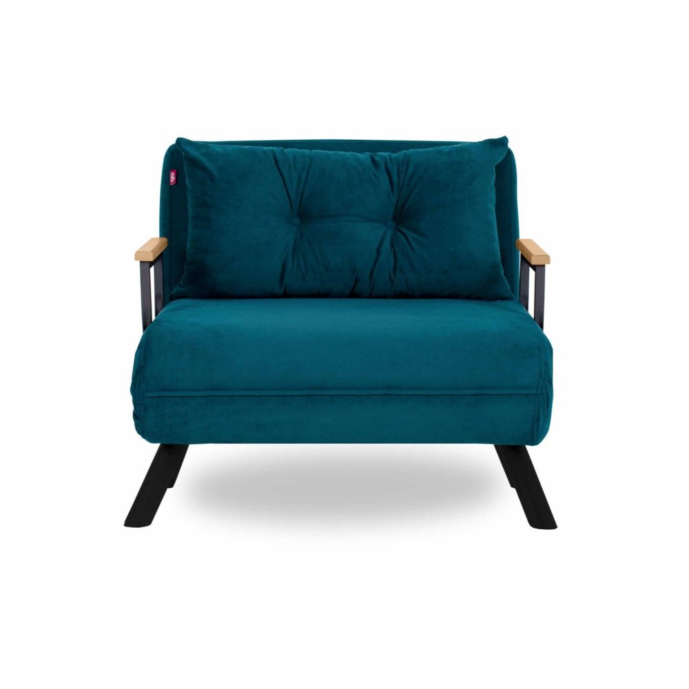 Rozkládací křeslo Sando Single - Petrol Green (obrázek 5)