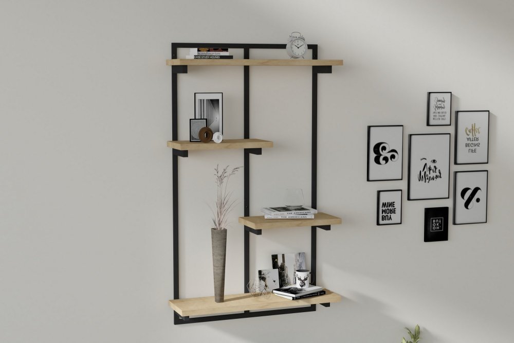 Nástenná polica Dodo - Sapphire Oak