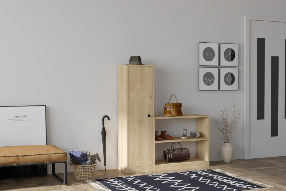 Skrinka na topánky / Botník Daisy - Sapphire