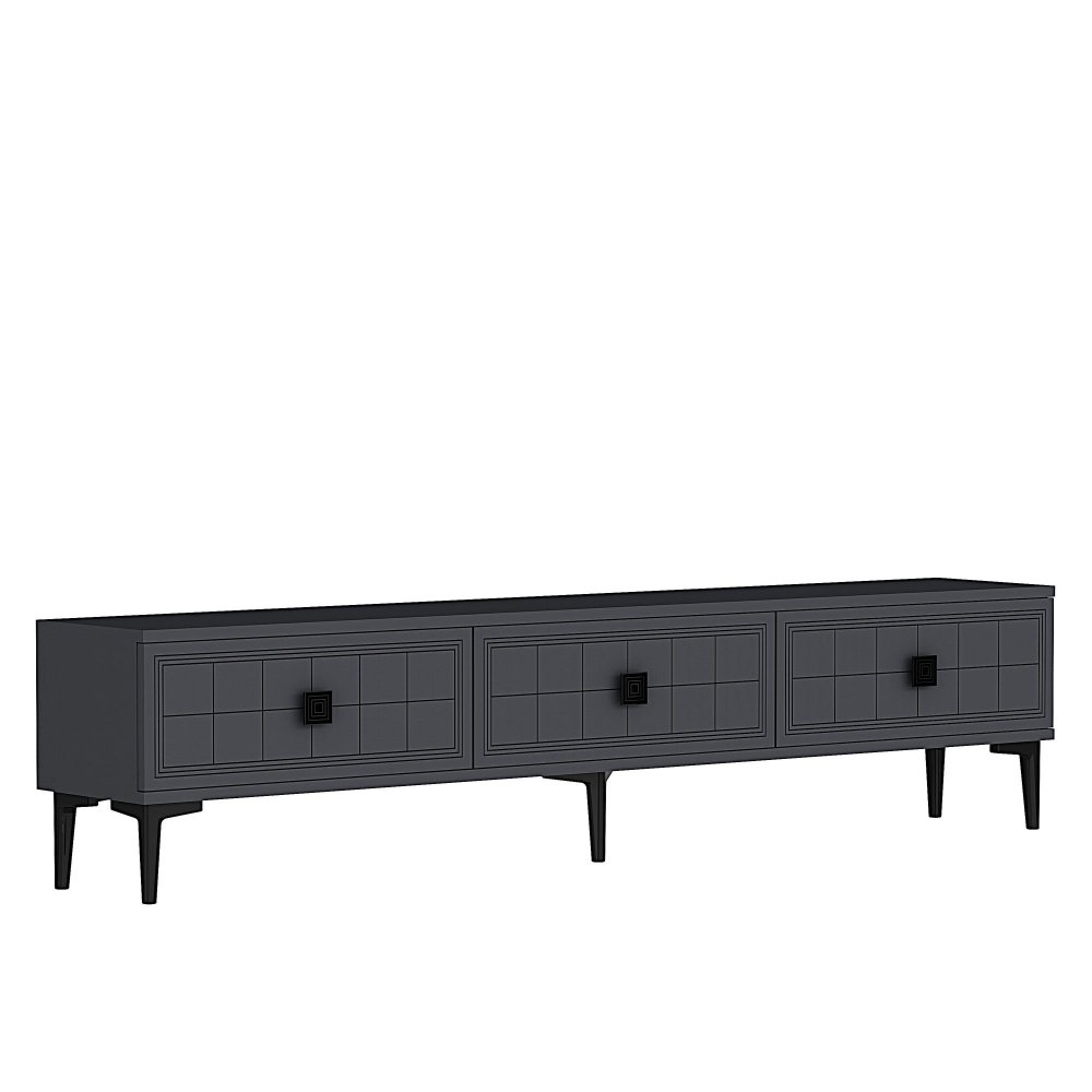 TV stolek Yuka 180 - Anthracite (obrázek 5)