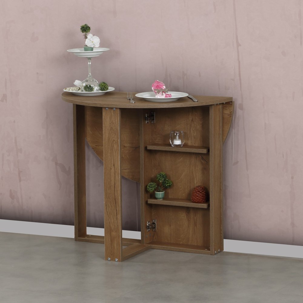 Skladací stôl Middle - Caucasian Oak