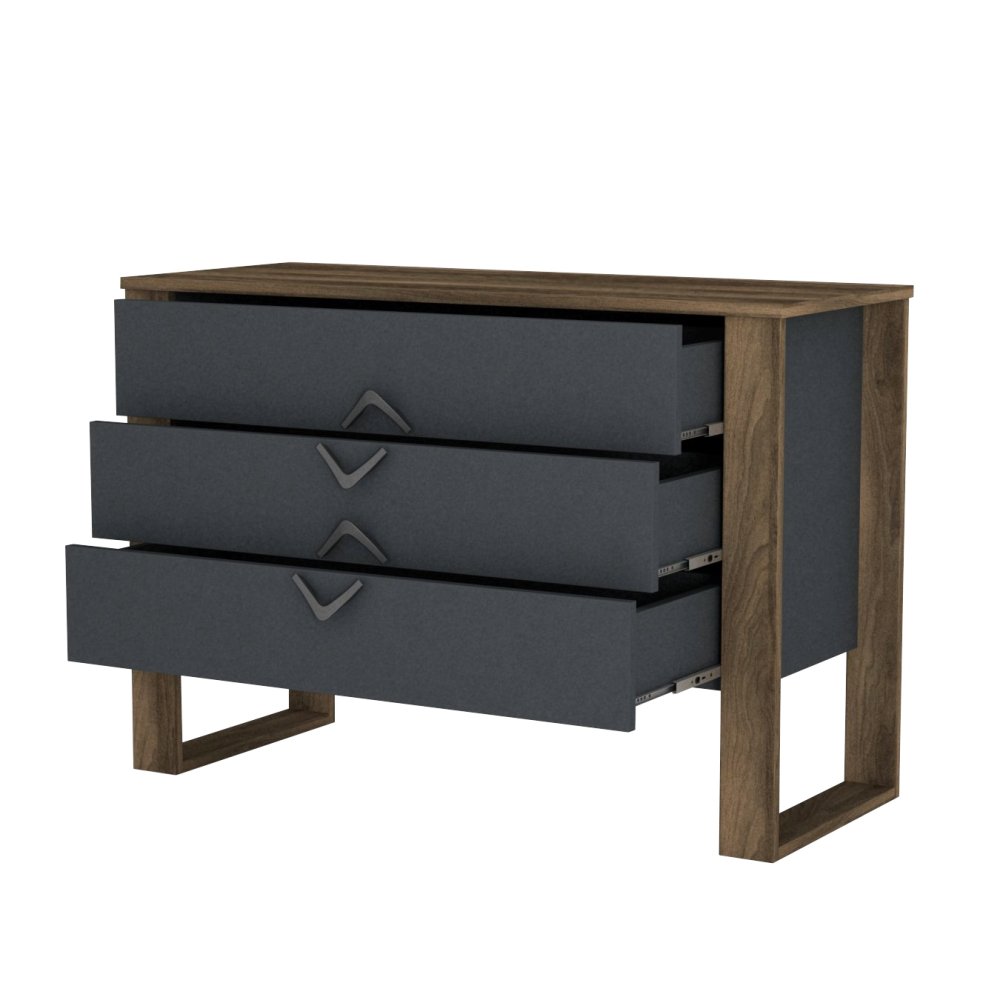 Komoda Bumerang - Walnut, Anthracite (obrázek 4)