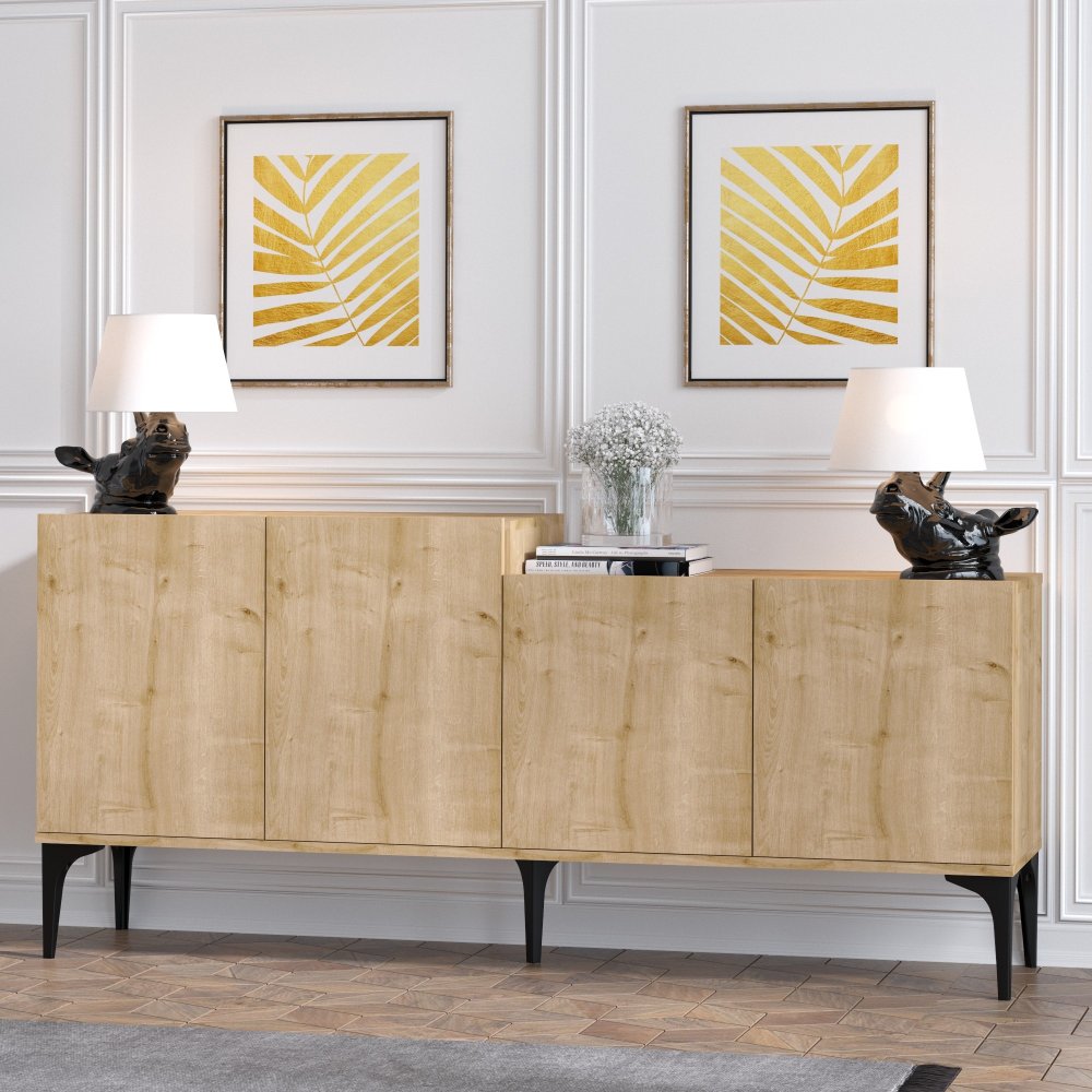 Konzolový stolík Orso - Sapphire Oak