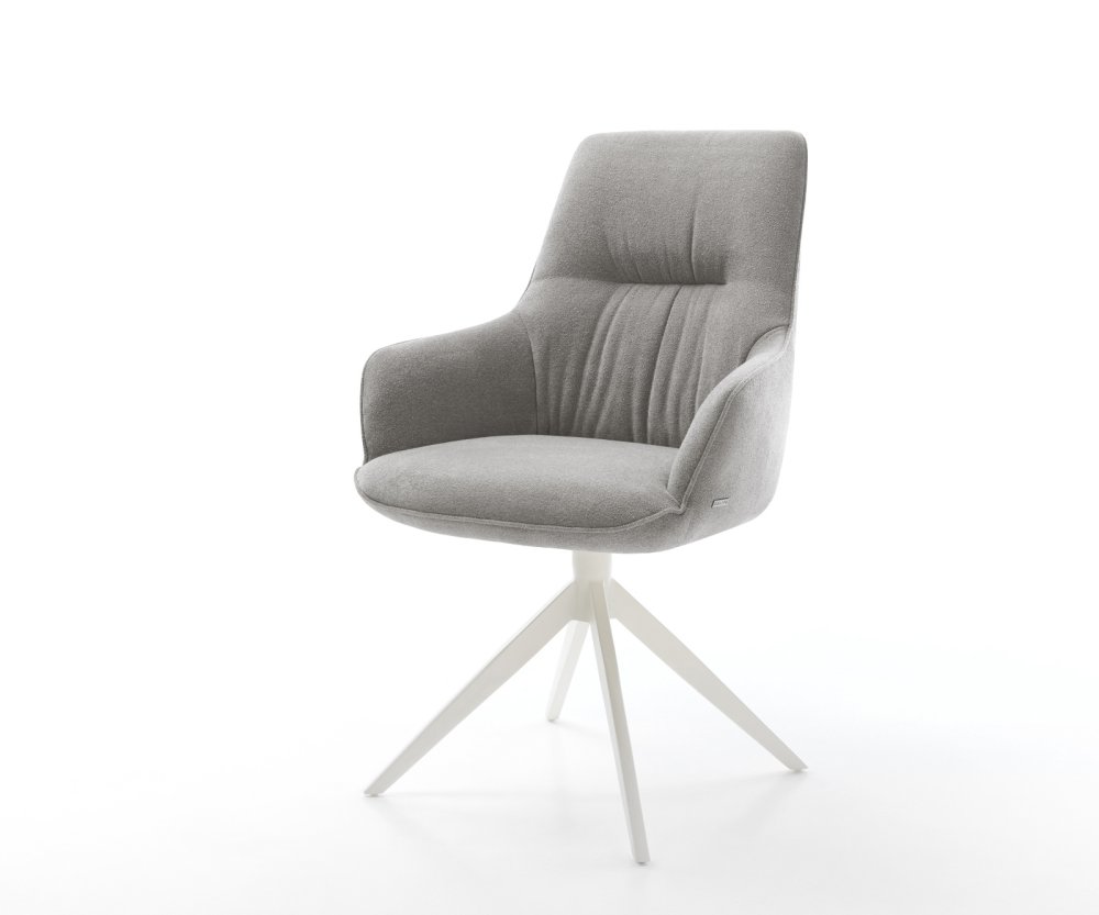 Jedálenská stolička Zelia-Flex s opierkami texturovaná látka mäkká