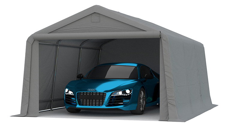 Garážový stan 3,3x4,7m EKONOMY Šedá