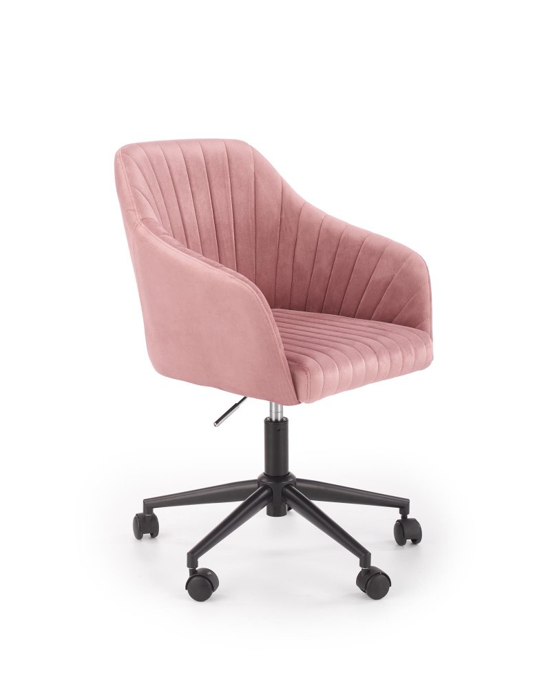 Kancelářská židle FRESCO Halmar Světle růžová