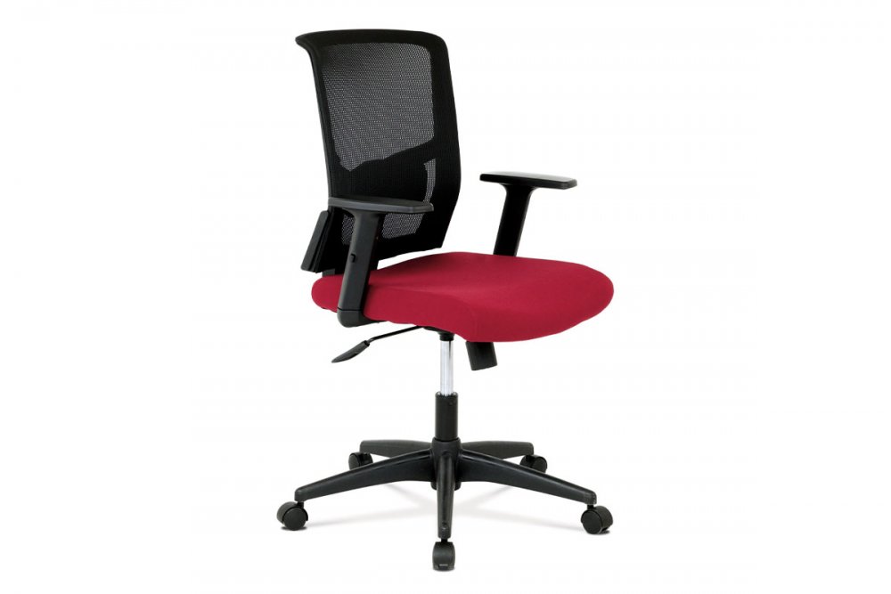 Kancelářská židle KA-B1012 Autronic Vínová