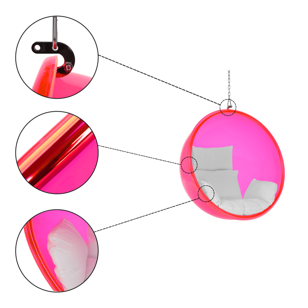 Závěsné křeslo BUBBLE TYP 1 Tempo Kondela Obrázek