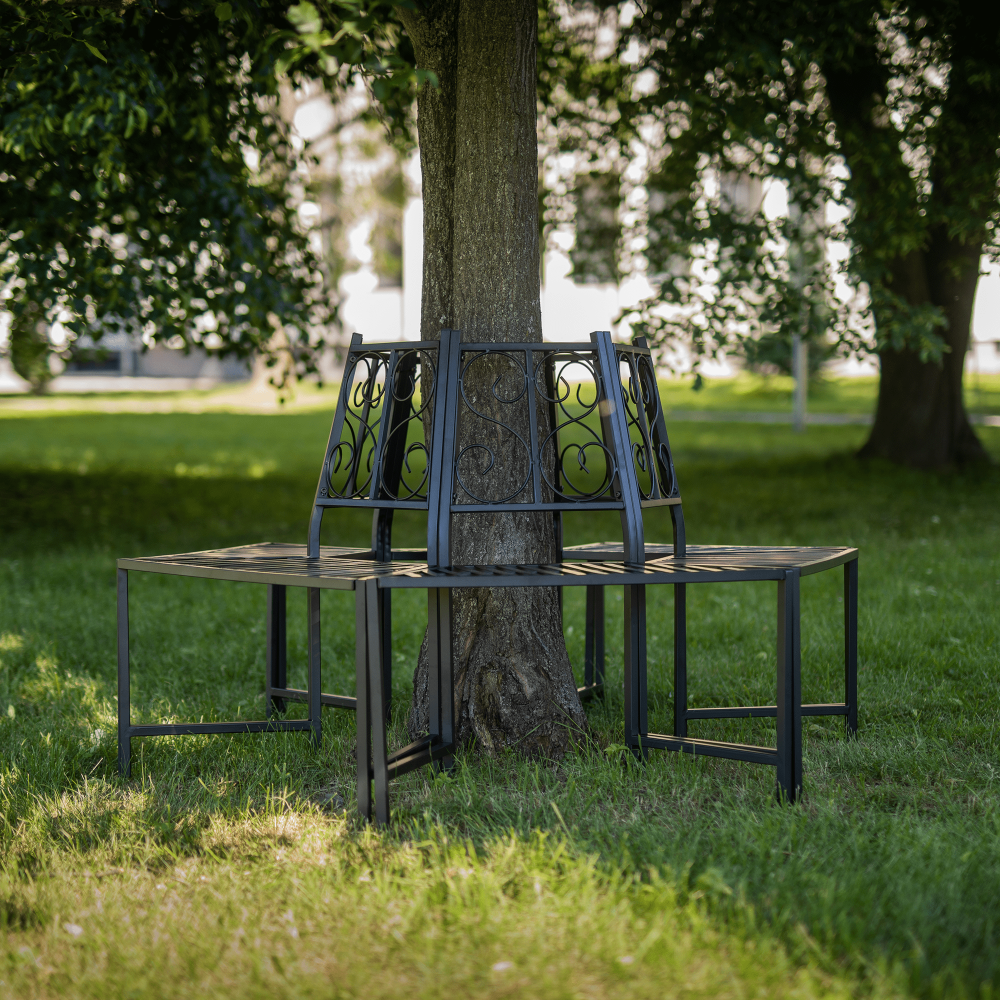 Kruhová lavička okolo stromu ARIA