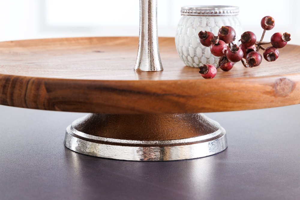 Etažér 3 patra PURIGA Dekorhome Obrázek