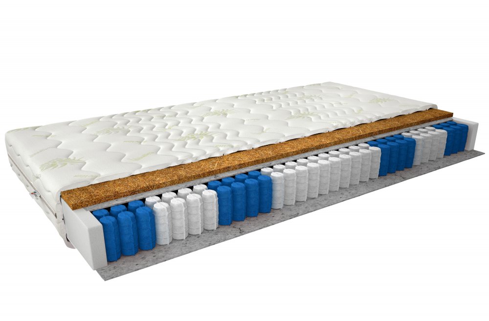 Taštičková matrace Pini 80x200 Aloevera