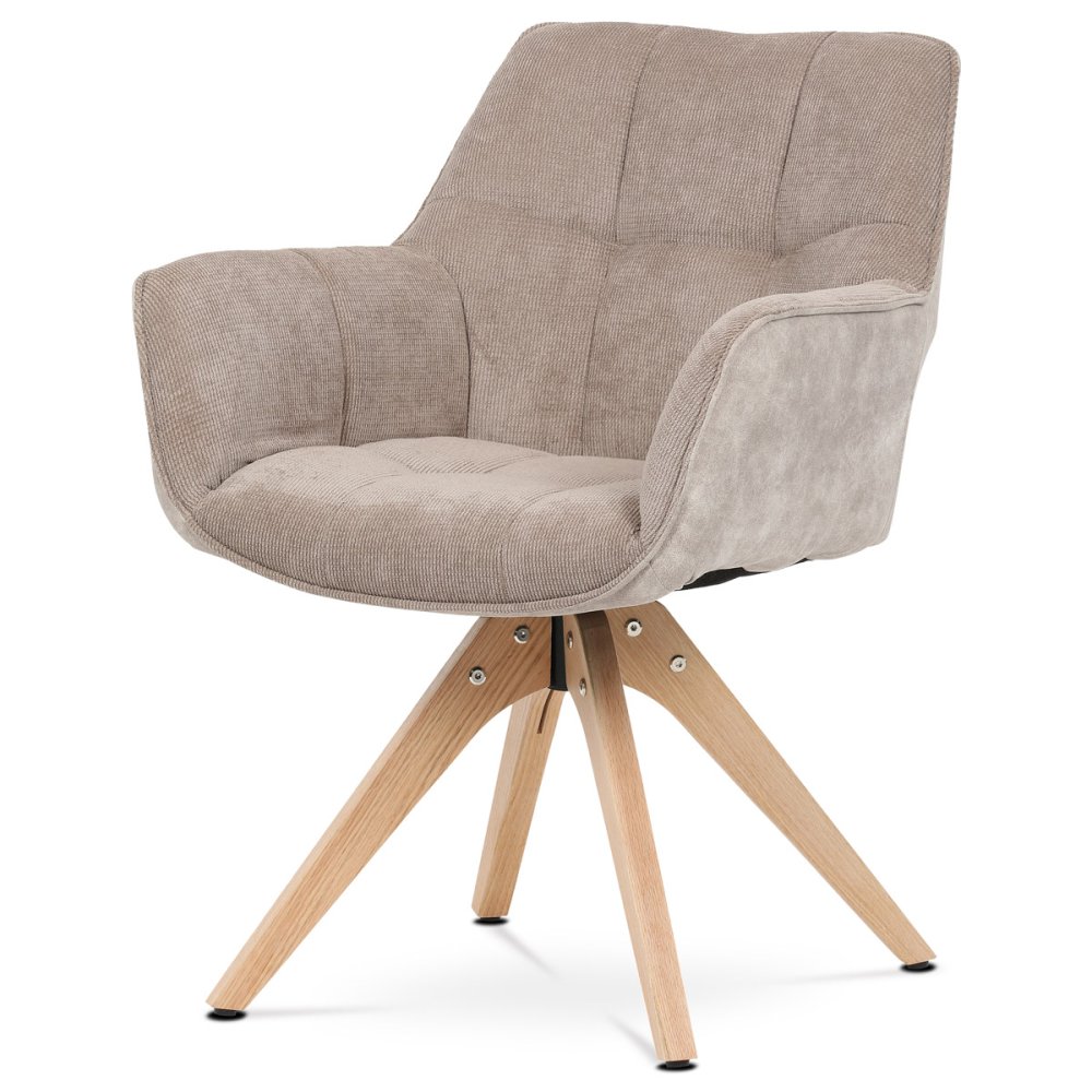 Otočné jídelní křeslo HC-D7180 Autronic Béžová