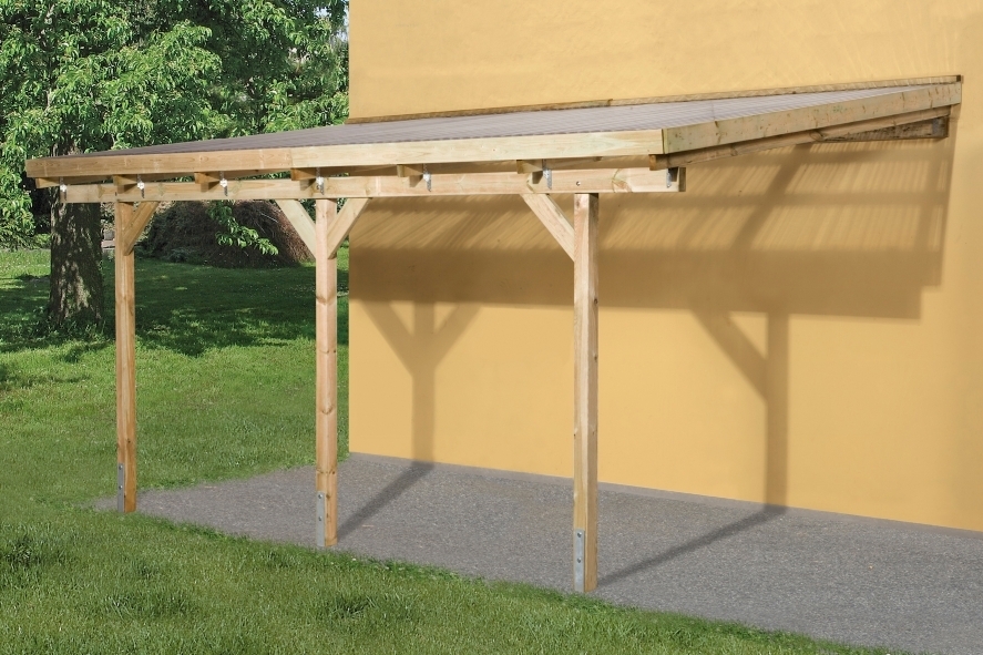 Drevená záhradná pergola 671 Weka