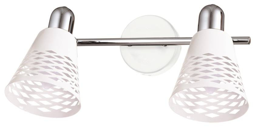 Nástenná lampa 2x40W E14 Discovery biela