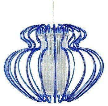 Závěsná stropní lampa 1X60W E27 modrá IMPERIA
