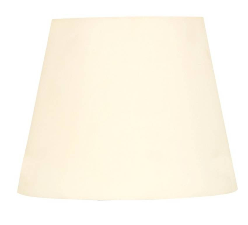 Béžové sklenené tienidlo na lampu 15,5x19cm pre stojacu lampu Tango