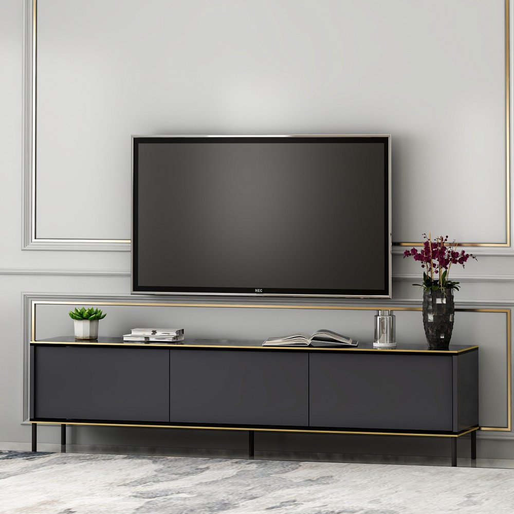 TV stolek Imaj - Anthracite (obrázek 8)