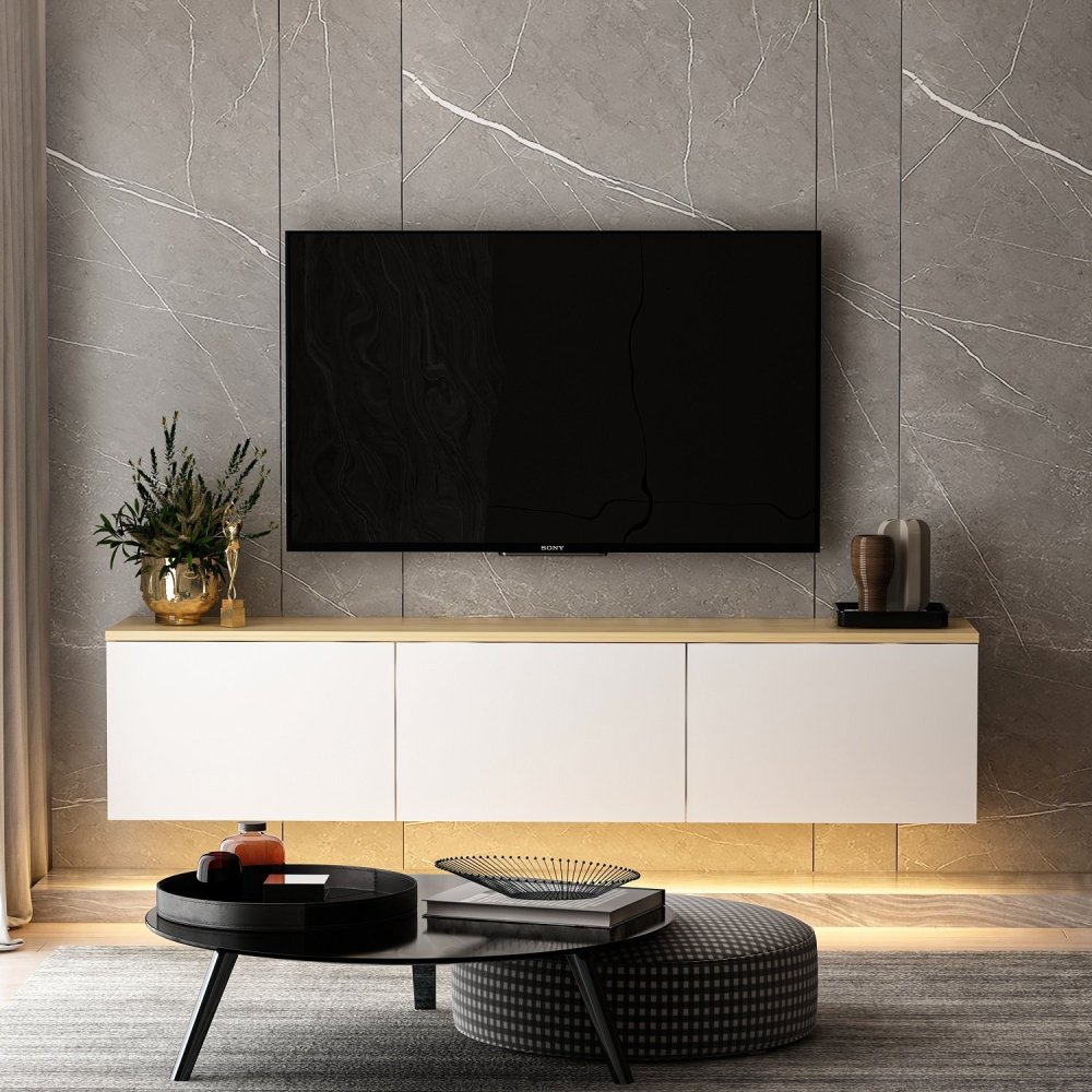 TV stolek Neon - White v2 (obrázek 6)