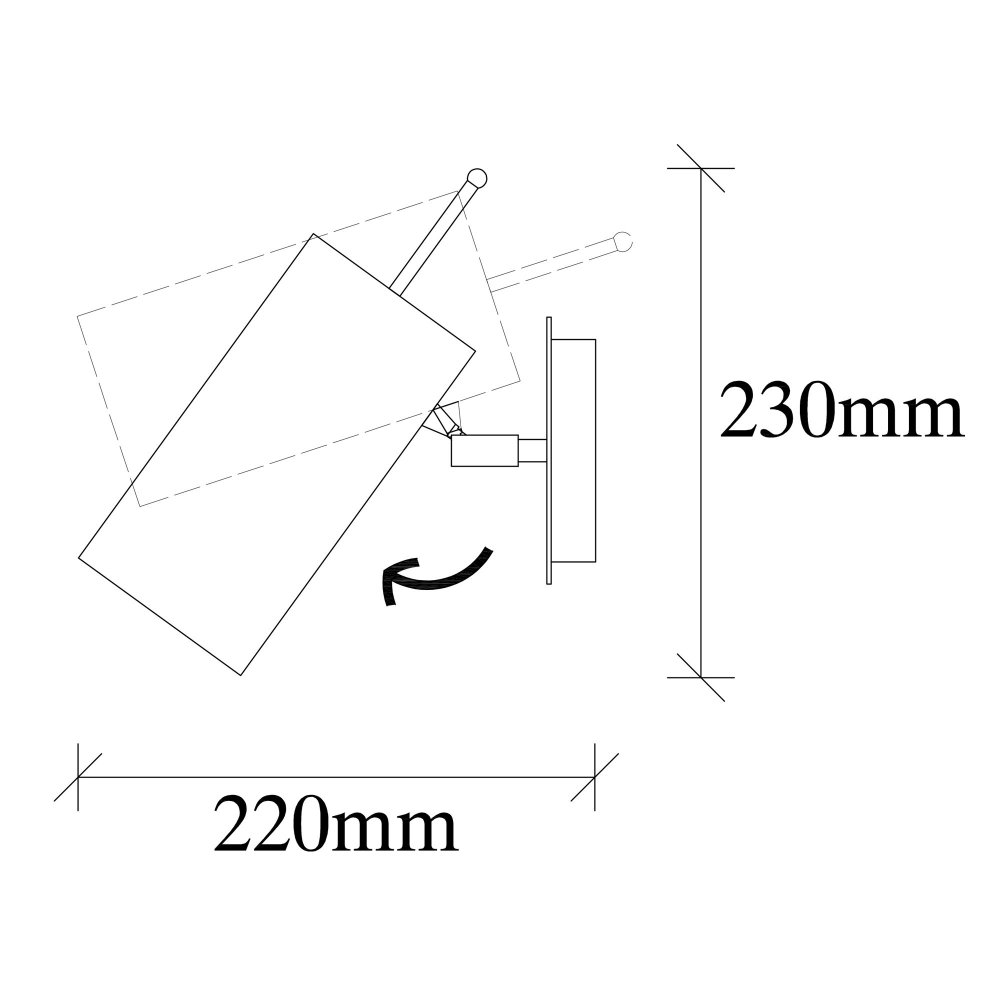 Nástěnná lampa Kem - 6382 (obrázek 8)