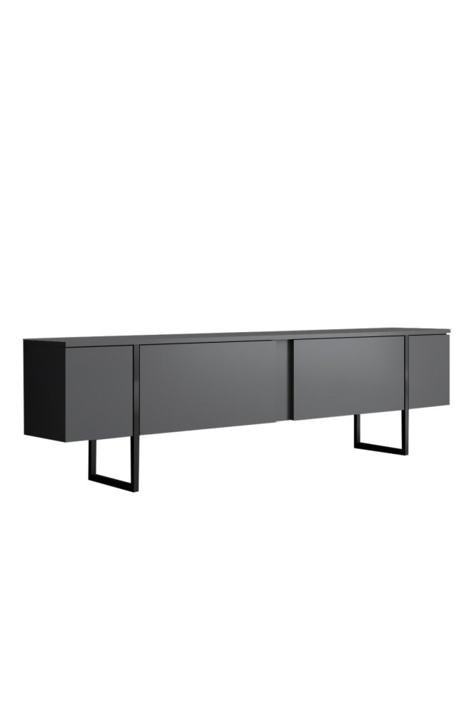 Living Room Furniture Set Luxe - Anthracite, Black (obrázek 6)