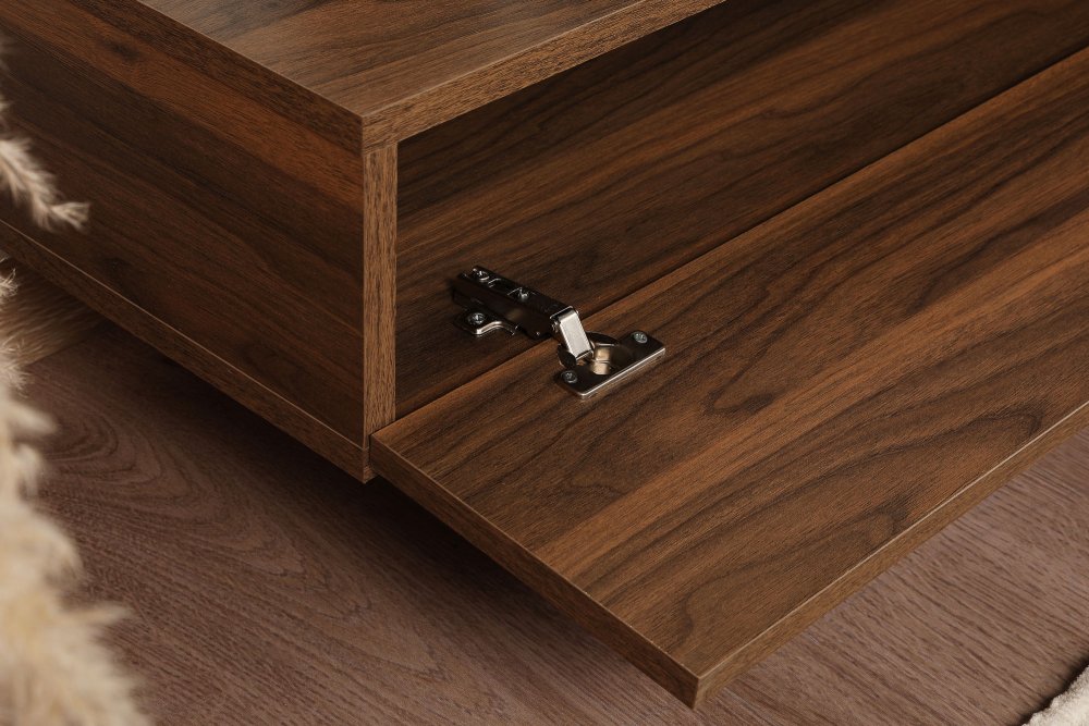 TV stěna / Sestava pod TV Nirvana - Teak, White (obrázek 10)