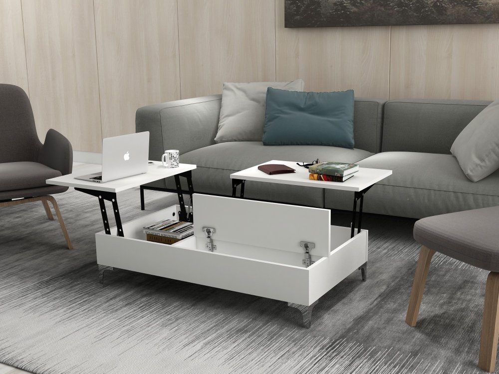 Konferenčný stolík Esinti - White