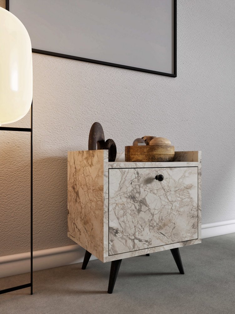 Nočný stolík Dopo - Ephesus Marble